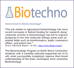 NSCC Biotechnology