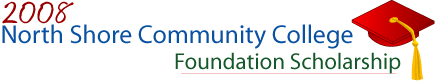 North Shore Community College Foundation Scholarship